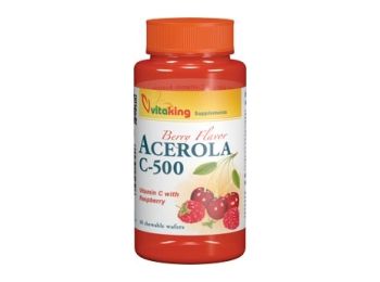 Vitaking C-500 Acerola Rágótabletta 40 db