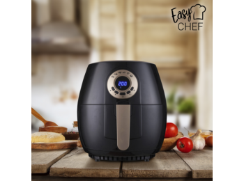 Olaj nélküli forrólevegős fritőz- LCD kijelzővel