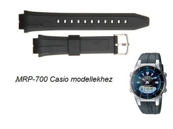 MRP-700 Casio fekete műanyag szíj