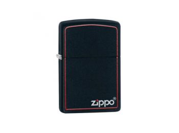 Zippo Öngyújtó, Classic Black and Red Zippo 218ZB