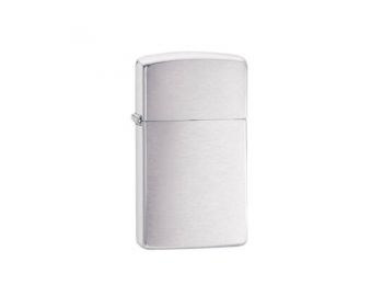 Zippo Öngyújtó, Slim Brushed Chrome 1600
