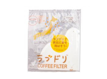 Hario Love Dori Loveripper papírszűrők V60-02 csöpögőh
