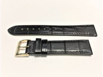 SZ2025 18mm fekete színű óraszíj