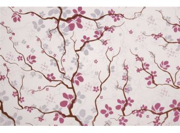 5 ív cseresznye virág mintás csokoládé transzfer fólia