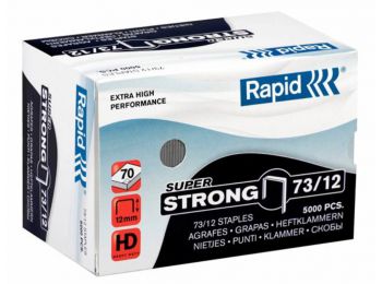 Tűzőkapocs, 73/12, horganyzott, RAPID Superstrong (E248908