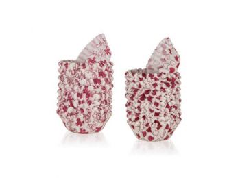 200 db Banquet szív mintás bonbon papír