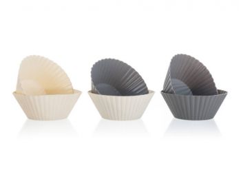 6 db Prime Chef szilikon muffin kapszli