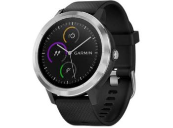 Garmin VívoActive 3 (010-01769) okosóra, fekete-ezüst