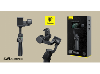 Baseus háromtengelyes kézi Gimbal Stabilizátor okostelefo