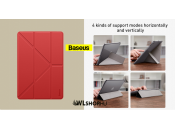 Baseus Jane Y iPad 10.2 2019 tablet tok - Piros
