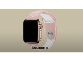 Apple Watch órához szilikon sport szíj 42/44 mm S/M mére