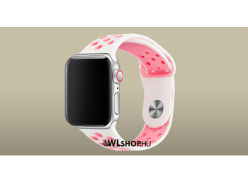 Apple Watch órához szilikon sport szíj 42/44 mm S/M mére