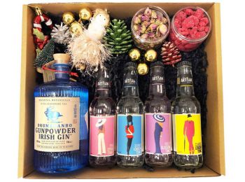 Karácsonyi Delux Irish Gin Tonik Szett Ginfűszerrel