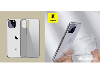 Baseus Simplicity iPhone 11 Pro Max 6.5 TPU tok - Átlátsz