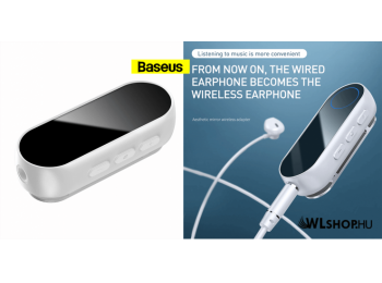 Baseus vezeték nélküli Bluetooth audio AUX adapter BA02 -
