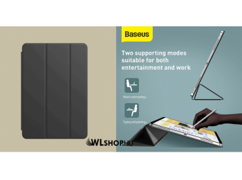 Baseus Simplism mágneses bőr tok iPad Pro 11 (2020) - Feke