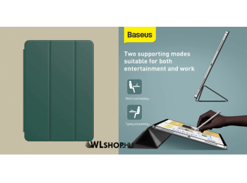 Baseus Simplism mágneses bőr tok iPad Pro 11 (2020) - Zöl