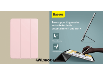 Baseus Simplism mágneses bőr tok iPad Pro 11 (2020) - Rózsaszín
