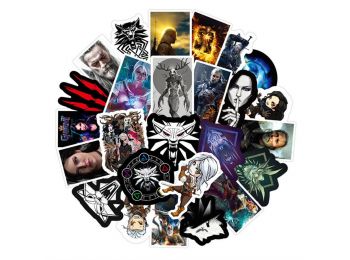 Ezüst kristályos kör nyaklánc