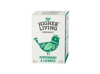 Higher Living Peppermint & Licorice Filter tea 15 filter
