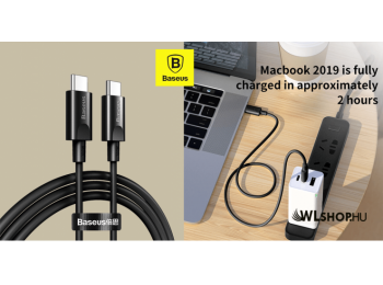 Baseus Xiaobai USB-C gyors töltő kábel 100W(20V/5A) 1.5m 