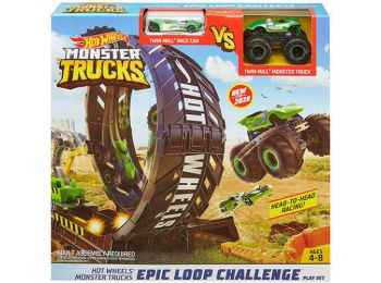 Mattel Hot Wheels Monster Trucks szörnyhurok pályaszett