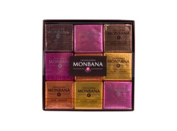 Monbana Vegyes Csokoládé kockák 18 db 72 gr