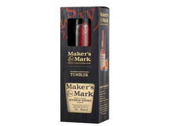 Makers Mark 0,7 45% pdd.+ 1 pohár 0,7