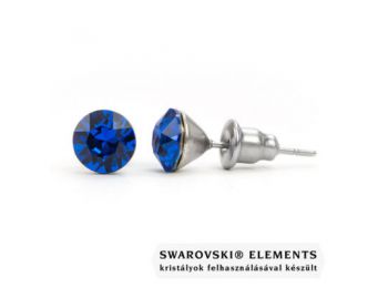 Jazzy kék SWAROVSKI® kristályos fülbevaló 
