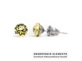 Jazzy sárga Swarovski® kristályos fülbevaló - Jonquil