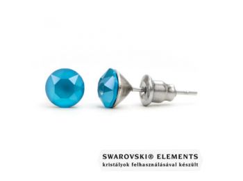 Jazzy kék Swarovski® kristályos fülbevaló - Azure Blue