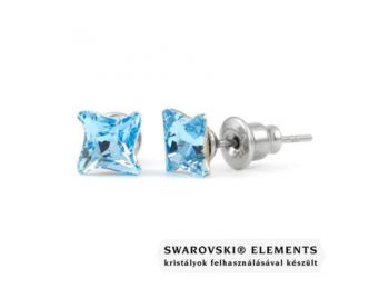 Jazzy világos kék Swarovski® kristályos fülbevaló - Tw