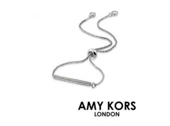 Amy Kors London® Luna Terro - Ezüst színű karkötő cirk