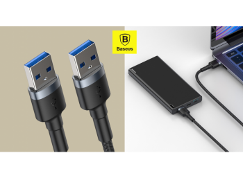 Baseus Cafule USB3.0(apa)/USB3.0(apa)átalakító kábel 2A 