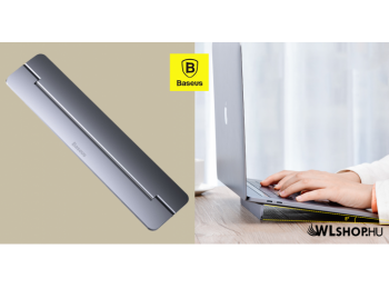 Baseus Papery MacBook és Laptop asztali tartó - Sötét szürke