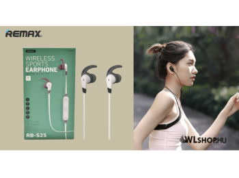 RB-S25 Bluetooth fülhallgató/headset Remax - Fehér