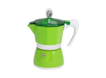 GAT Bella 3 Csészés Zöld Kotyogós Kávéfőző