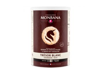 Monbana Tresor fehér forró csokoládé 500 gr