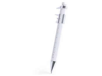 Golyóstoll beépített vonalzóval 145119 Fehér