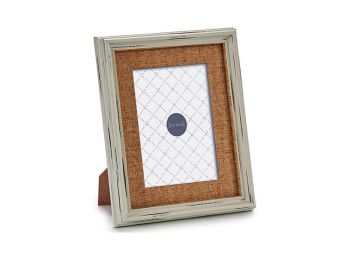 Fényképkeret Fehér (2,15 x 26,5 x 21,5 cm) (13 x 18 cm)