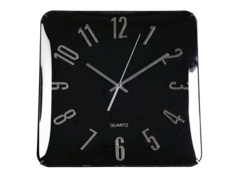 Falióra Kristály (31 x 5,5 x 31 cm) Fekete