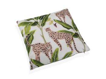 Párna Poliészter (15 x 45 x 45 cm) Állat - gepárd