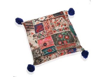 Párna vászonanyag 100 % poliészter (15 x 45 x 45 cm)