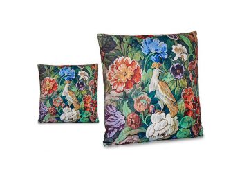 Párna Fehér Bársony (9,5 x 45 x 45 cm)