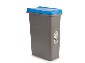 Szemetes láda Kék Műanyag 25L