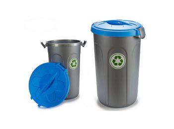 Szemetes Kuka Kék Műanyag (40 x 61 x 44,5 cm)