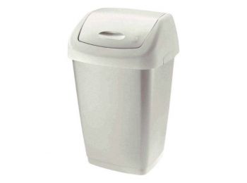 Szemetes láda Tontarelli 50 L (40 x 32 x 65 cm) Krémszín