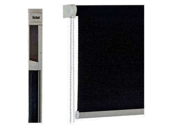 Feltekerhető redőny Fekete (4,5 x 161 x 4,5 cm)