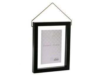 Fényképtartó Diamond Műanyag Fekete 20 x 25 cm