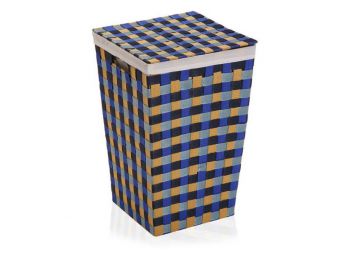 Szennyes kosár Blue Bay (33 x 52 x 33 cm)